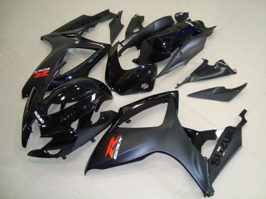Noir Mat Carénage Suzuki GSXR 750 K6 2006-2007