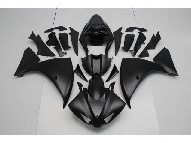 Noir Mat Carénage Yamaha R1 2009-2011 Noir Mat Carénage Yamaha R1 2009-2011