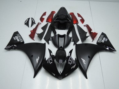 Noir Mat Carénage Yamaha R1 2012-2014