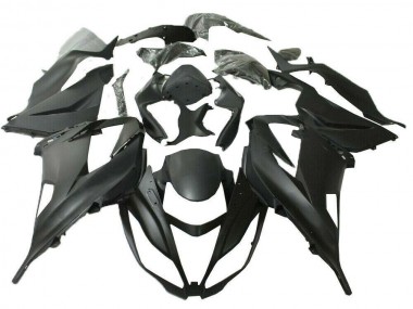 Noir Mat Carénages Kawasaki ZX6R 2013-2018