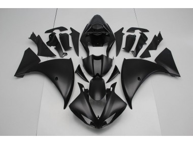 Noir Mat Carénages Yamaha R1 2012-2014