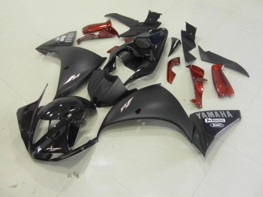Noir Mat Carrosserie Yamaha R1 2012-2014