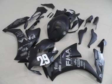 Noir Mat Gris Décalque 29 Carénage Honda CBR 1000 RR 2012-2016