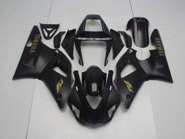 Noir Mat Jaune Carénage Yamaha R1 1998-1999