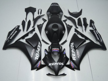 Noir Mat Repsol Carénages Honda CBR 1000 RR 2012-2016
