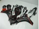 Noir Mat Rouge Carénage Honda CBR 1000 RR 2008-2011 Noir Mat Rouge Carénage Honda CBR 1000 RR 2008-2011