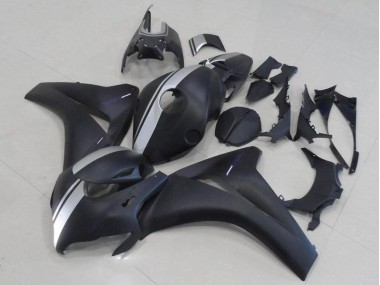 Noir Mat et Argent Carénage Honda CBR 1000 RR 2008-2011
