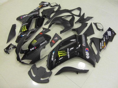 Noir Monster Carénage Kawasaki ZX6R 2007-2008