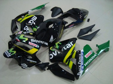 Noir Movistar Carénage Honda CBR 600 RR 2003-2004