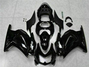 Noir Ninja Carénage Kawasaki EX250 2008-2012