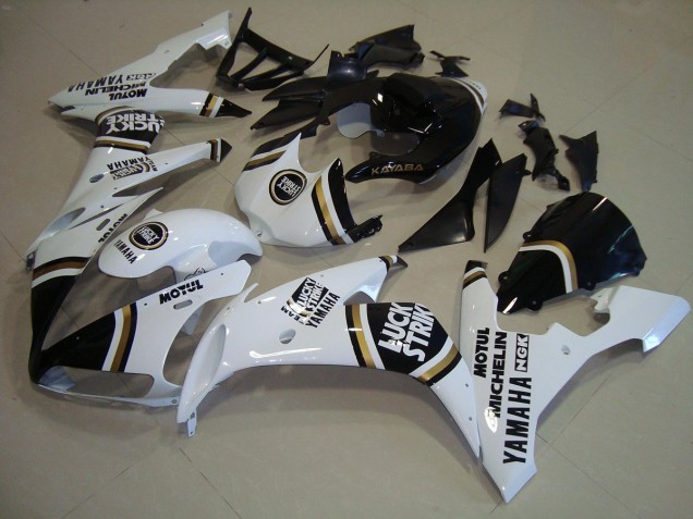 Noir Or Blanc Carénage Yamaha R1 2004-2006 Noir Or Blanc Carénage Yamaha R1 2004-2006