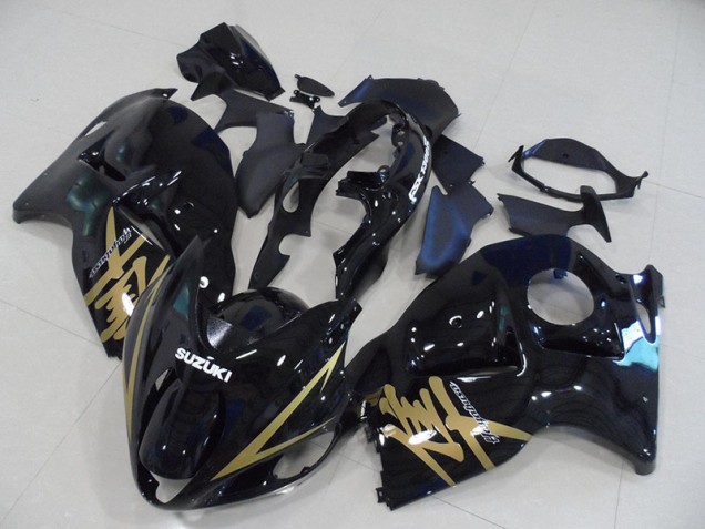Noir Or Décalque Carénage Suzuki GSXR 1300 Hayabusa 1996-2007 Noir Or Décalque Carénage Suzuki GSXR 1300 Hayabusa 1996-2007