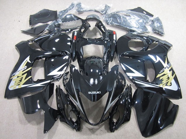 Noir Or Décalque Carénage Suzuki GSXR 1300 Hayabusa 2008-2019 Noir Or Décalque Carénage Suzuki GSXR 1300 Hayabusa 2008-2019