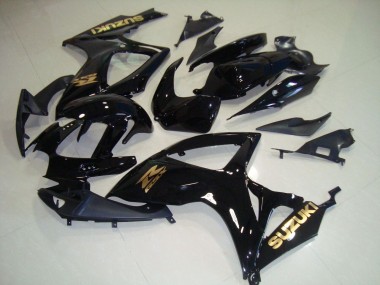 Noir Or Décalque Carénage Suzuki GSXR 750 K6 2006-2007