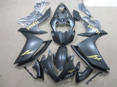 Noir Or Décalque Carénage Yamaha R1 2007-2008