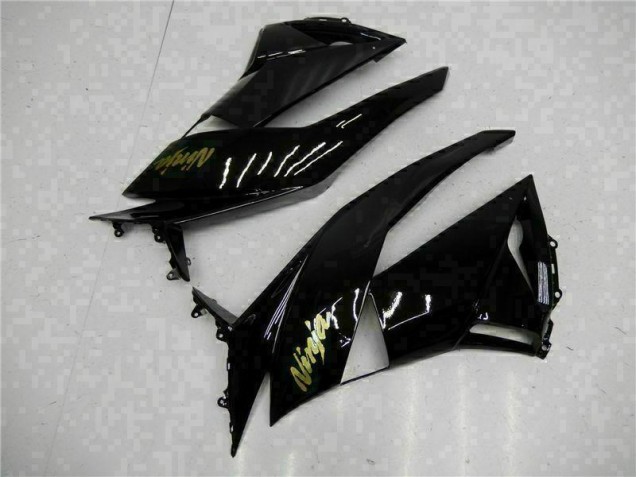 Noir Or Ninja Carénage Kawasaki ZX6R 2009-2012 Noir Or Ninja Carénage Kawasaki ZX6R 2009-2012