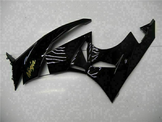 Noir Or Ninja Carénage Kawasaki ZX6R 2009-2012 Noir Or Ninja Carénage Kawasaki ZX6R 2009-2012