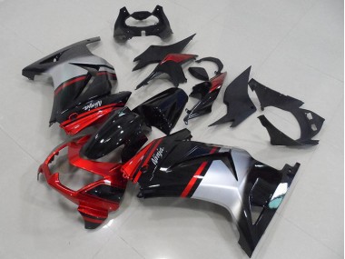 Noir Orange Carénage Kawasaki ZX 250R 2008-2012