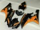 Noir Orange Carénage Yamaha R6 2006-2007 Noir Orange Carénage Yamaha R6 2006-2007