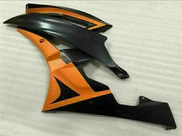 Noir Orange Carénage Yamaha R6 2006-2007 Noir Orange Carénage Yamaha R6 2006-2007