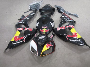 Noir Red Bull Carénages Honda CBR 1000 RR 2006-2007