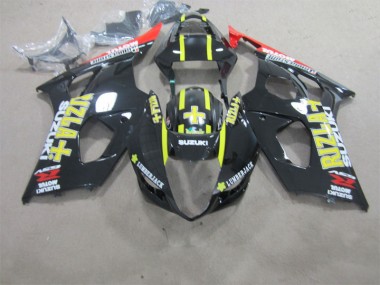 Noir Rizla Carénage Suzuki GSXR 1000 K3 2003-2004