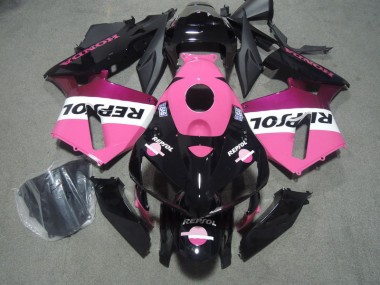 Noir Rose Repsol Carénage Honda CBR 1000 RR 2004-2005
