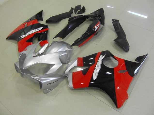 Noir Rouge Argent Carénages Honda CBR 600 F4i 2004-2007 Noir Rouge Argent Carénages Honda CBR 600 F4i 2004-2007