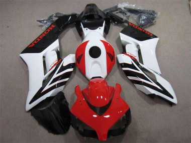 Noir Rouge Blanc Carénage Honda CBR 1000 RR 2004-2005