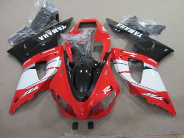 Noir Rouge Blanc Décalque Carénage Yamaha R1 1998-1999
