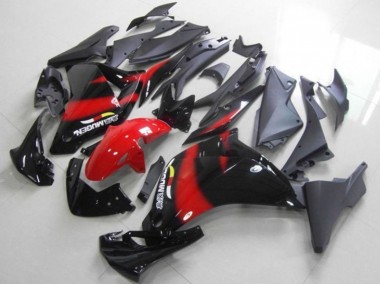 Noir Rouge Carénage Honda CBR 250 RR 2011-2013