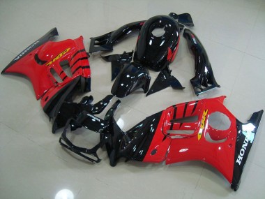 Noir Rouge Carénage Honda CBR 600 F3 1995-1998