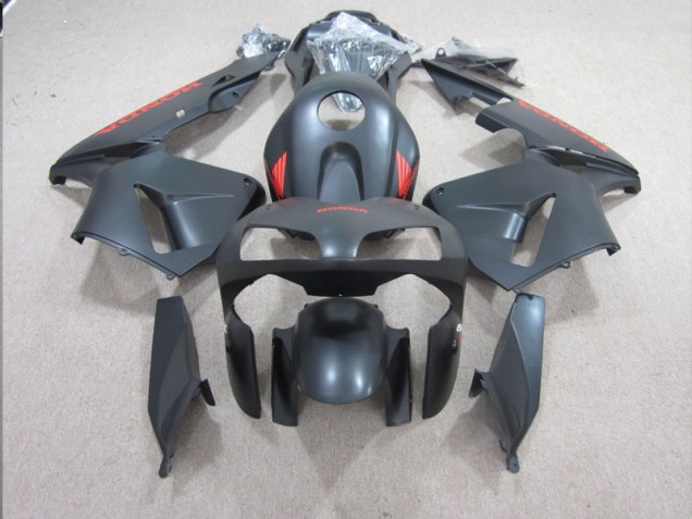 Noir Rouge Carénages Honda CBR 600 RR 2003-2004 Noir Rouge Carénages Honda CBR 600 RR 2003-2004
