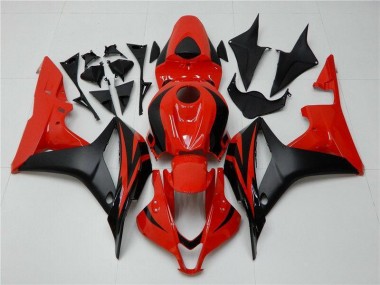 Noir Rouge Carrosserie Honda CBR 600 RR 2007-2008