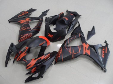 Noir Rouge Carrosserie Suzuki GSXR 750 K6 2006-2007