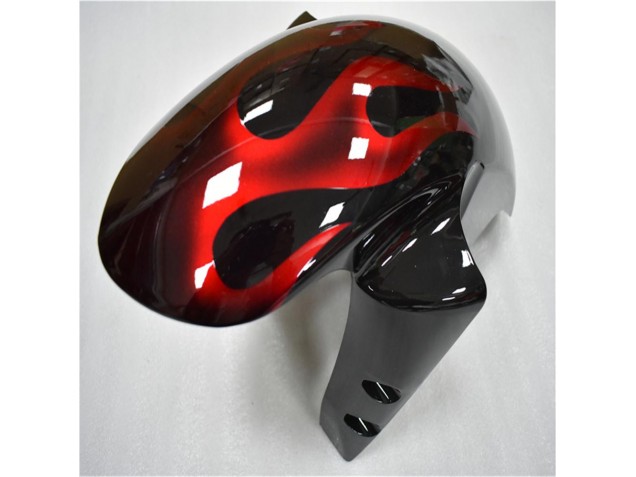 Noir Rouge Flamme Carénage Yamaha R6 2003-2005 Noir Rouge Flamme Carénage Yamaha R6 2003-2005