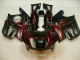 Noir Rouge Flamme Carénages Honda CBR 600 F3 1995-1998 Noir Rouge Flamme Carénages Honda CBR 600 F3 1995-1998