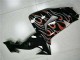 Noir Rouge Flamme Carénages Kawasaki ZX10R 2006-2007 Noir Rouge Flamme Carénages Kawasaki ZX10R 2006-2007