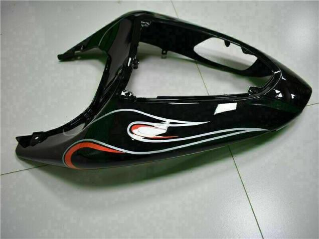 Noir Rouge Flamme Carénages Kawasaki ZX10R 2006-2007 Noir Rouge Flamme Carénages Kawasaki ZX10R 2006-2007