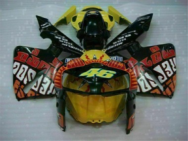Noir Rouge Jaune 46 Carénage Honda CBR 600 RR 2005-2006