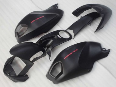Noir Rouge Monster Carénage Ducati Monster 696 2008-2012