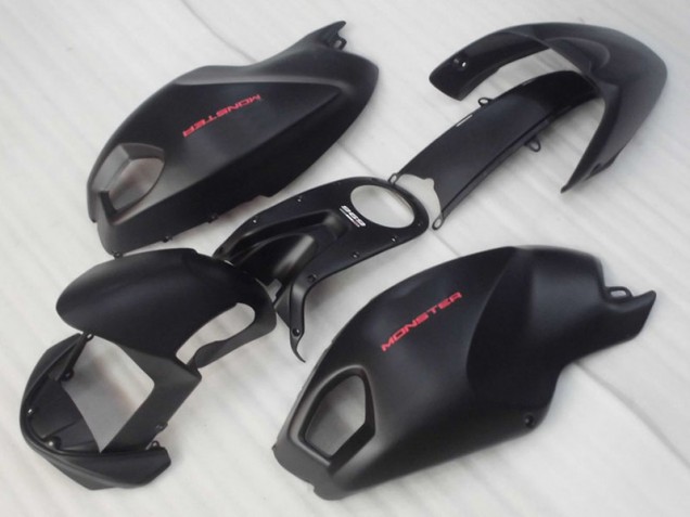 Noir Rouge Monster Carénage Ducati Monster 696 2008-2012 Noir Rouge Monster Carénage Ducati Monster 696 2008-2012