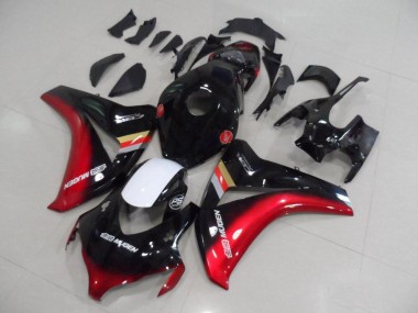 Noir Rouge Mugen Carénages Honda CBR 1000 RR 2008-2011