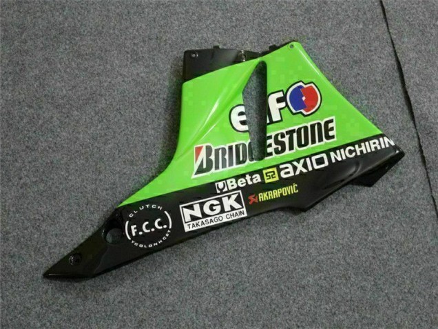 Noir Vert 3M Touch4 Carénage Kawasaki ZX6R 2009-2012 Noir Vert 3M Touch4 Carénage Kawasaki ZX6R 2009-2012