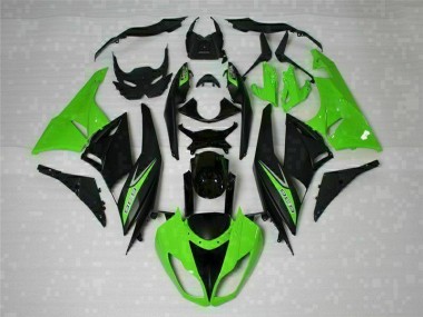 Noir Vert 636 Carénage Kawasaki ZX6R 2009-2012
