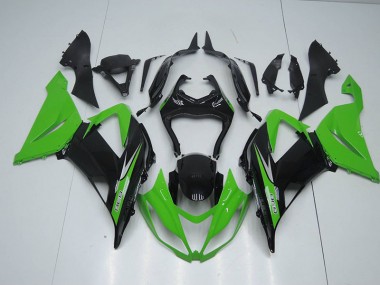 Noir Vert 636 Carénage Kawasaki ZX6R 2013-2018