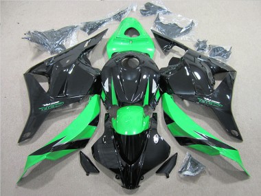 Noir Vert Carénage Honda CBR 600 RR 2009-2012
