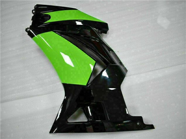 Noir Vert Carénage Kawasaki EX250 2008-2012 Noir Vert Carénage Kawasaki EX250 2008-2012