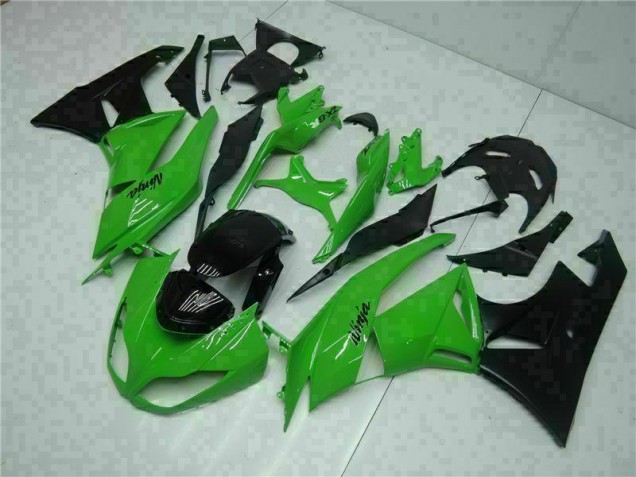 Noir Vert Carénage Kawasaki ZX6R 2009-2012 Noir Vert Carénage Kawasaki ZX6R 2009-2012