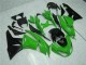 Noir Vert Carénage Kawasaki ZX6R 2009-2012 Noir Vert Carénage Kawasaki ZX6R 2009-2012